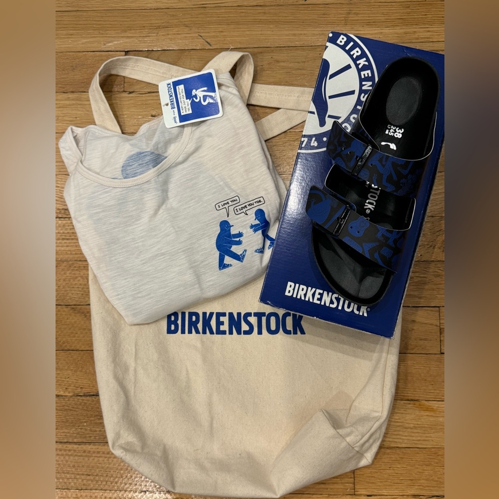 Birkenstock x Amit Greenberg NWT Limited Edition SOHO NYC Exclusive Arizona Set